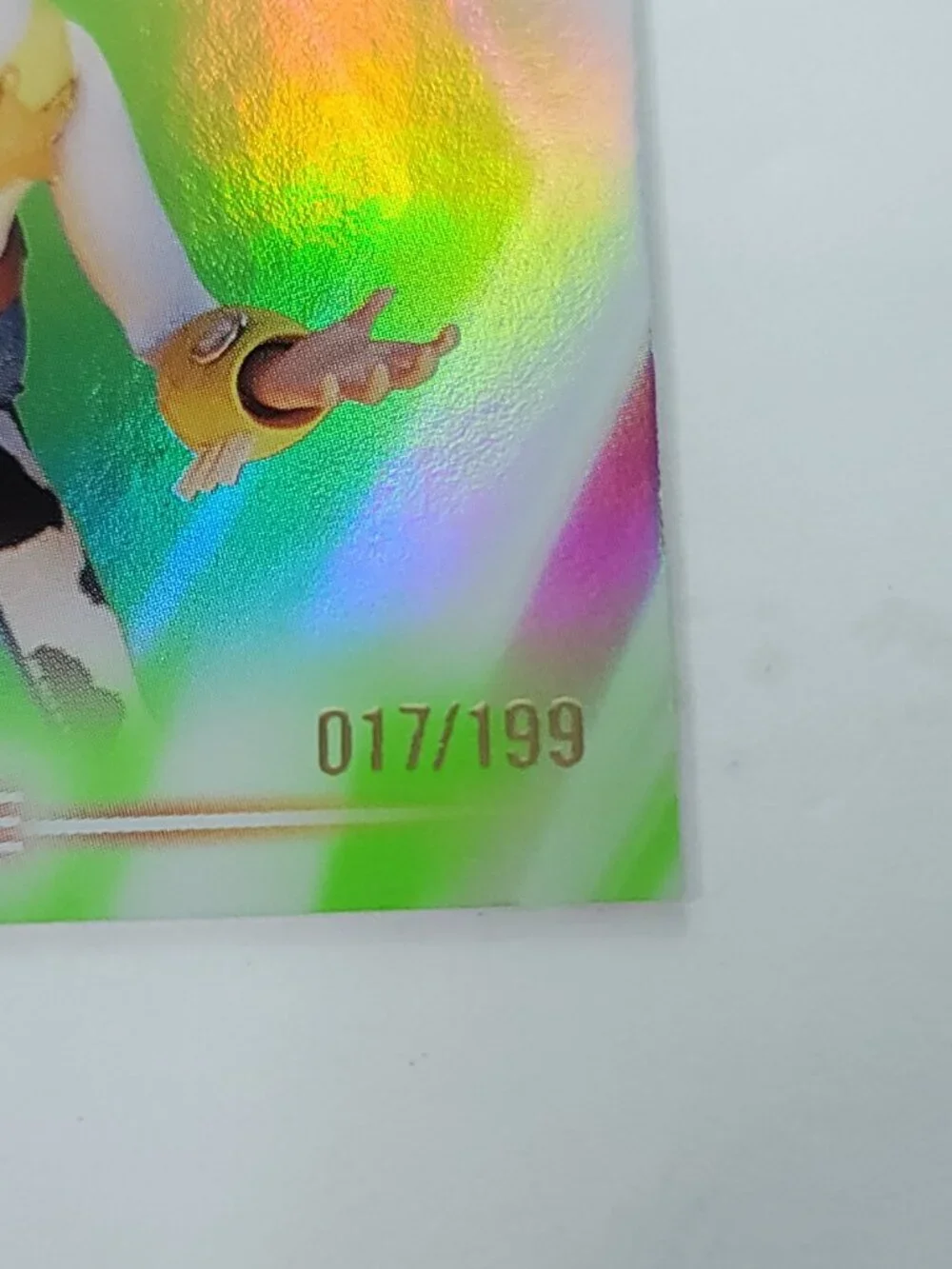 Jessie Topps 2026 Disney Neon Holo Parallel Refractor Limited 017/199 - Picture 2 of 4